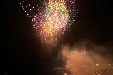 Espectáculo pirotécnico de Melenara 2022/Francisco Javier Santana, TA, Jesús Ruiz y Antonio Alí.